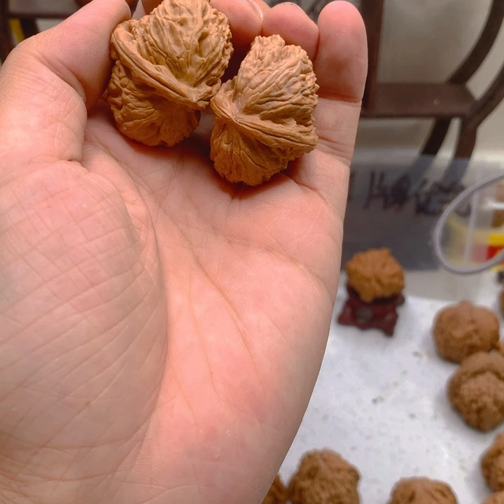 ****0吊坠文玩核桃白狮子