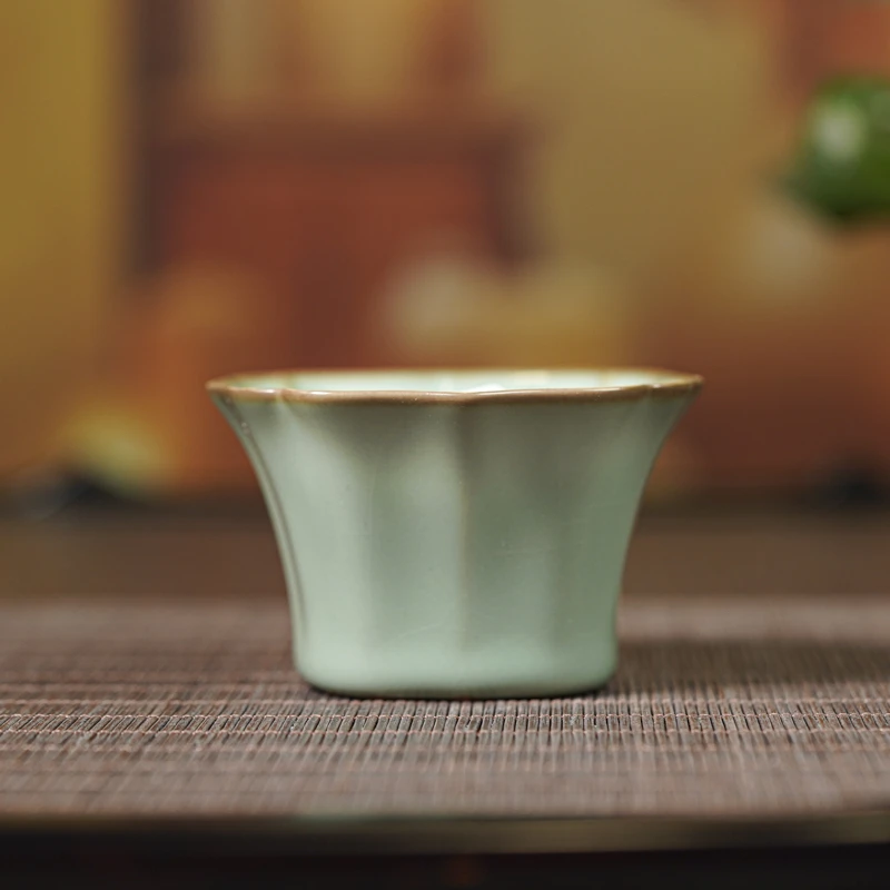 【央广非遗】谢小金玉容杯xxj494 茶具 景德镇纯手工主人杯
