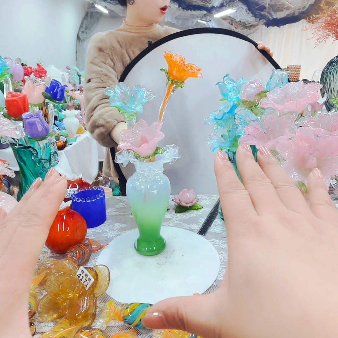 琉璃花瓶花器艺术品