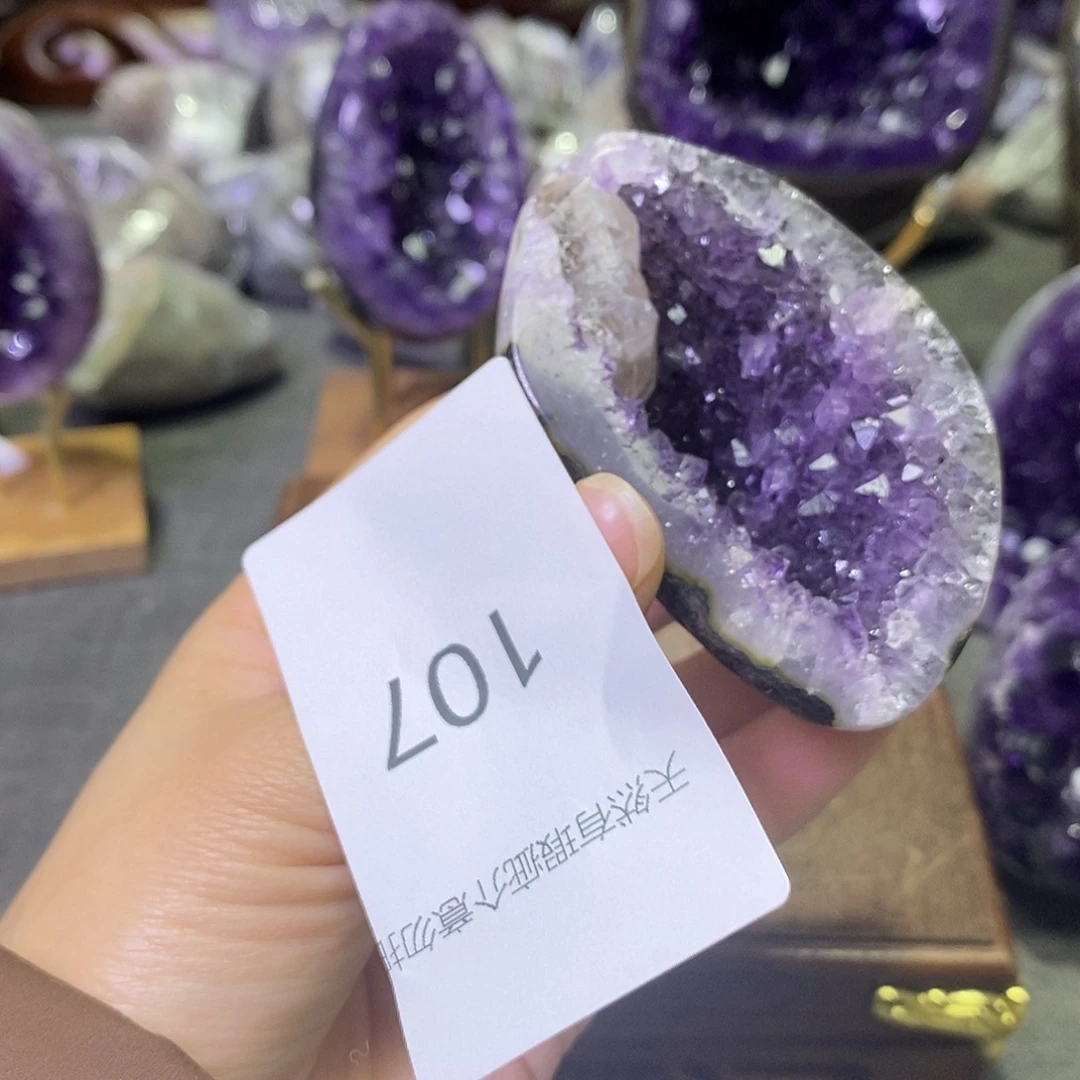 未镶嵌珠宝半成品紫晶