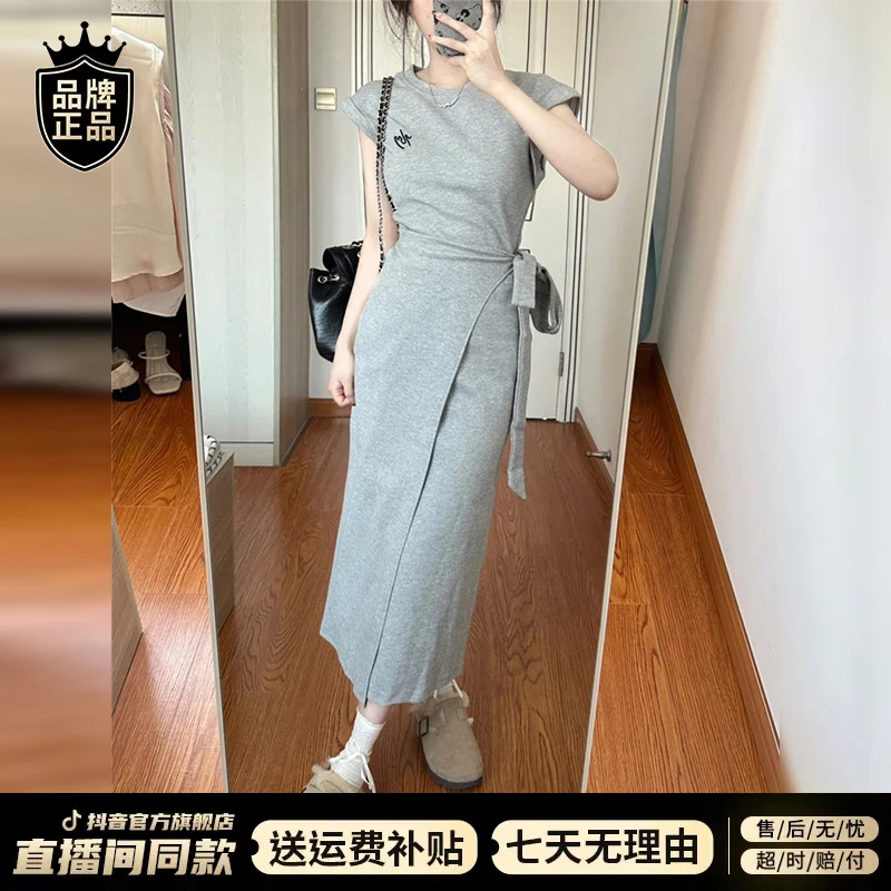 夏天轻奢洋气出街衣服高贵系连衣裙子女爆款2025夏新款高级感长裙