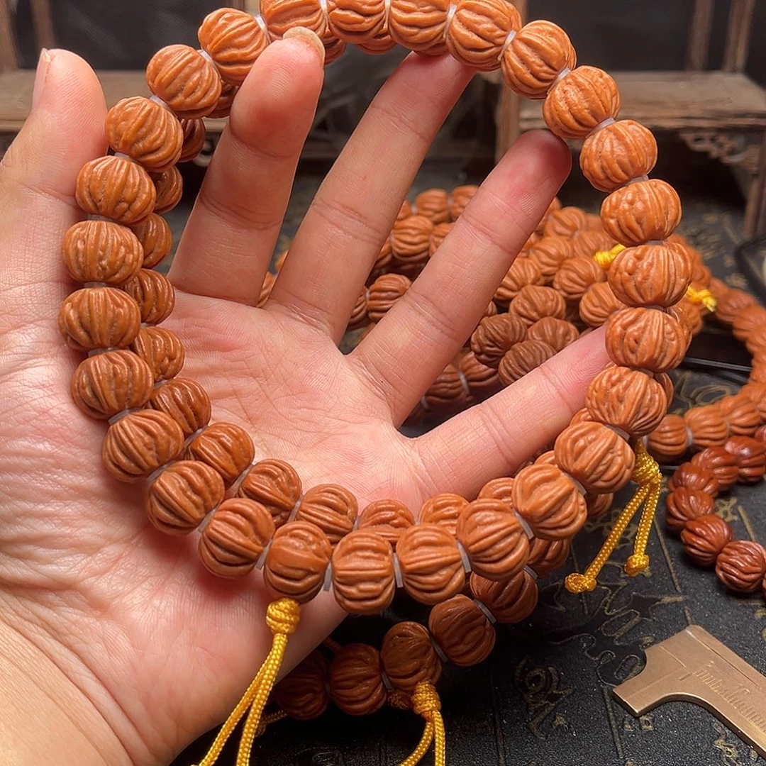 吊坠桃核佛手手持