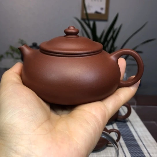 紫砂茶壶底槽清寒江160c c