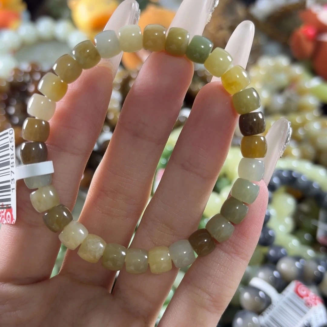 和田玉未镶嵌手链105