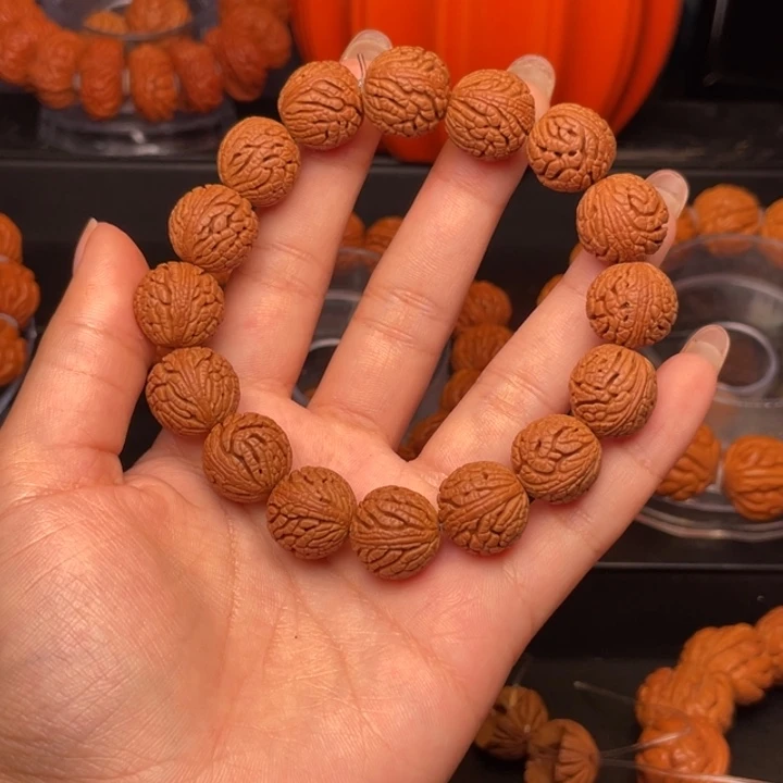 桃核吊坠龙纹桃核16