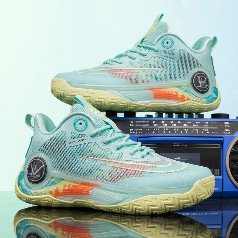 男女学生款2025早秋新款网面青少年实战球鞋缓震轻便运动鞋欧若风