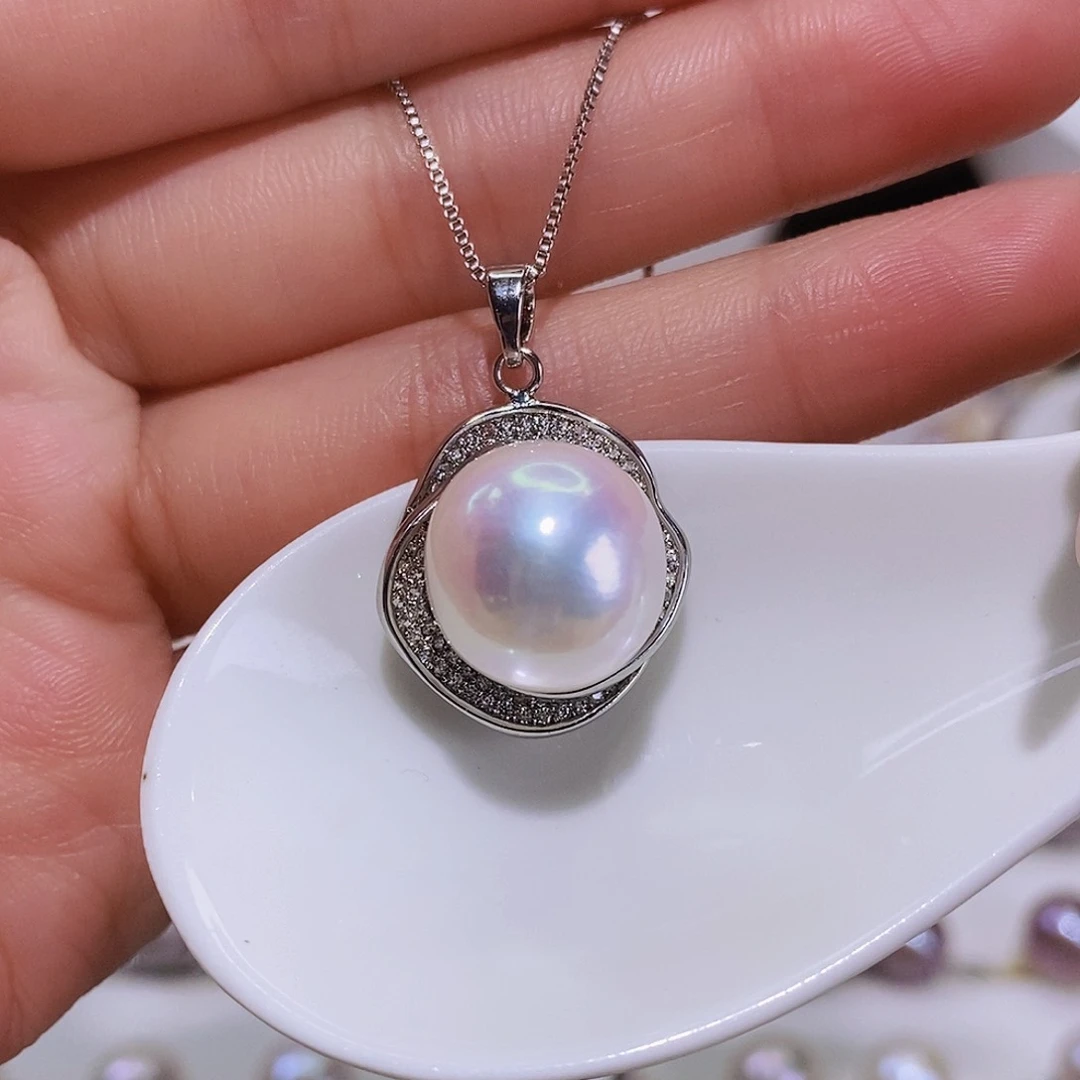 淡水珍珠颈饰合金
