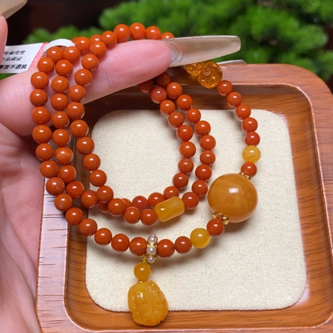 【闪购商品】手链蜜蜡未镶嵌手串