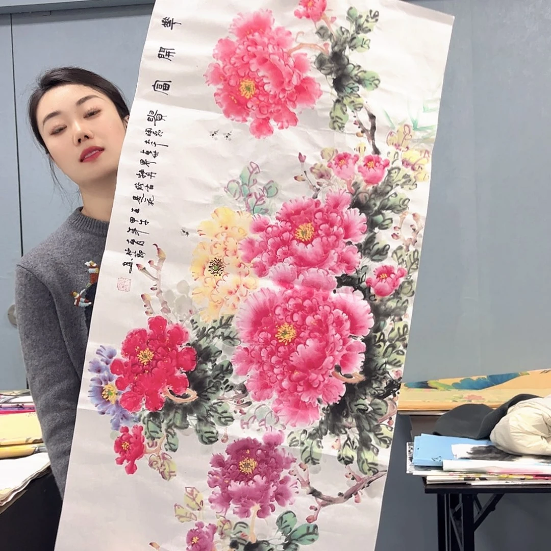 国画国画老师作品