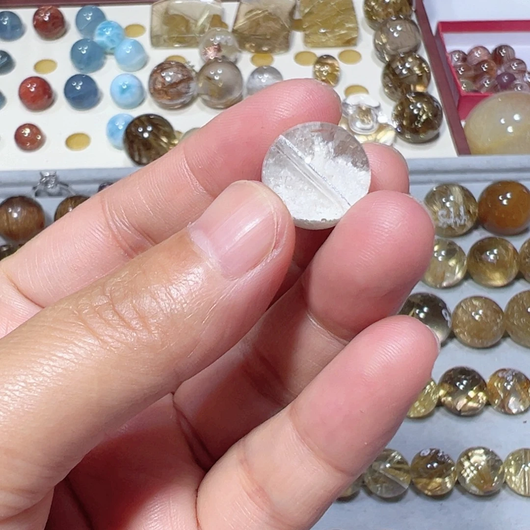 颈饰未镶嵌水晶天然水晶