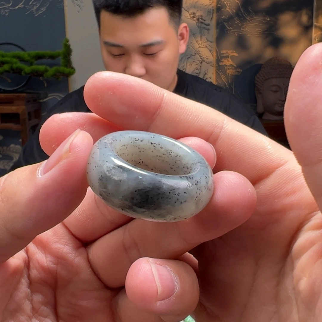 手串未镶嵌和田玉卡22mm扳指