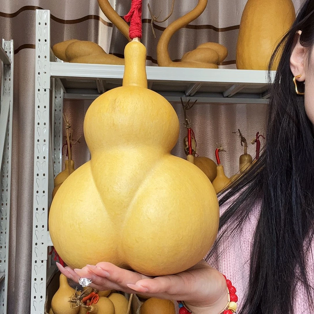 新***店微瑕金蟾葫芦摆件葫芦