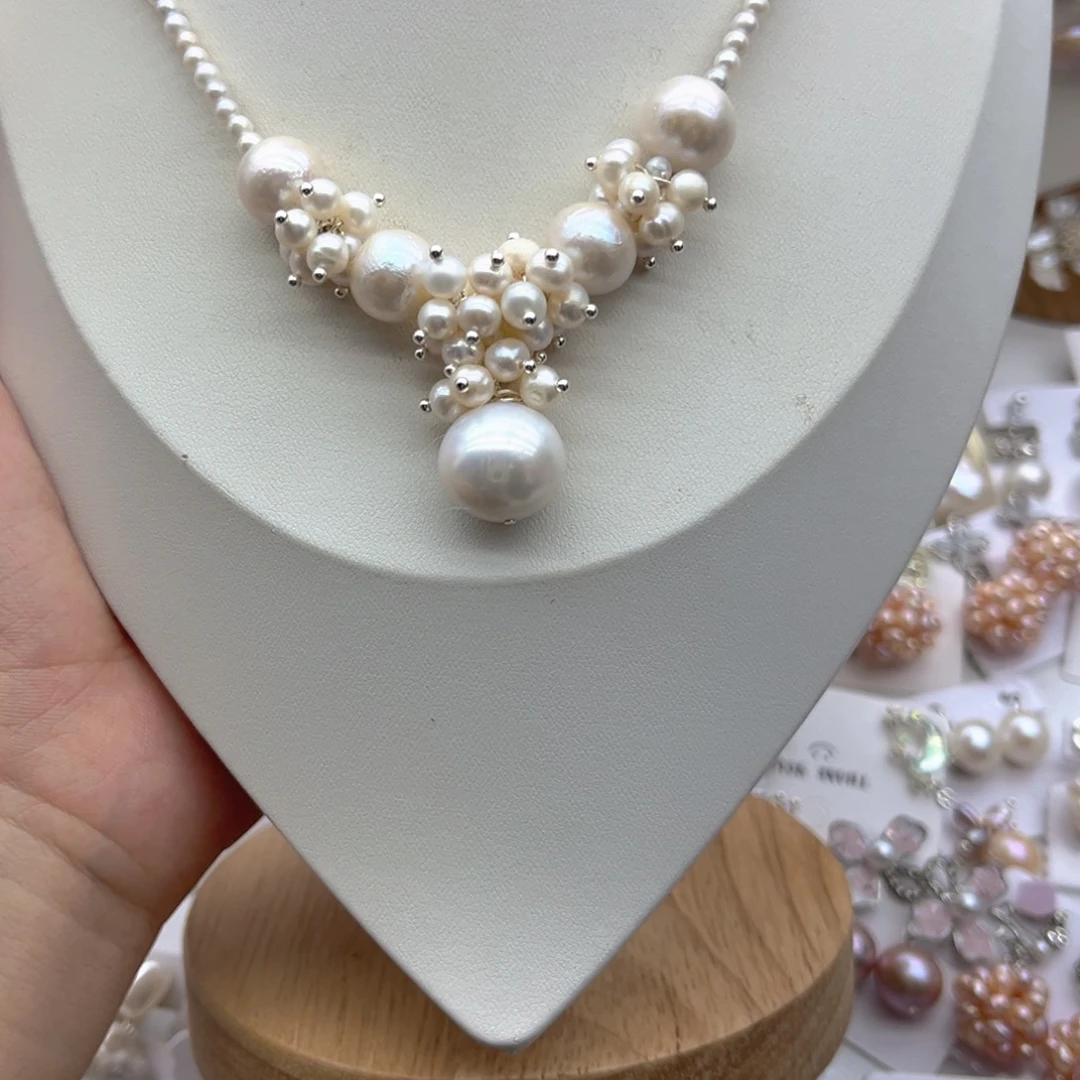 未镶嵌淡水珍珠颈饰