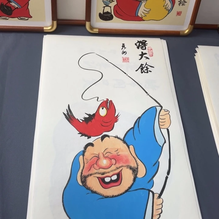 国画禅意纯手绘作品