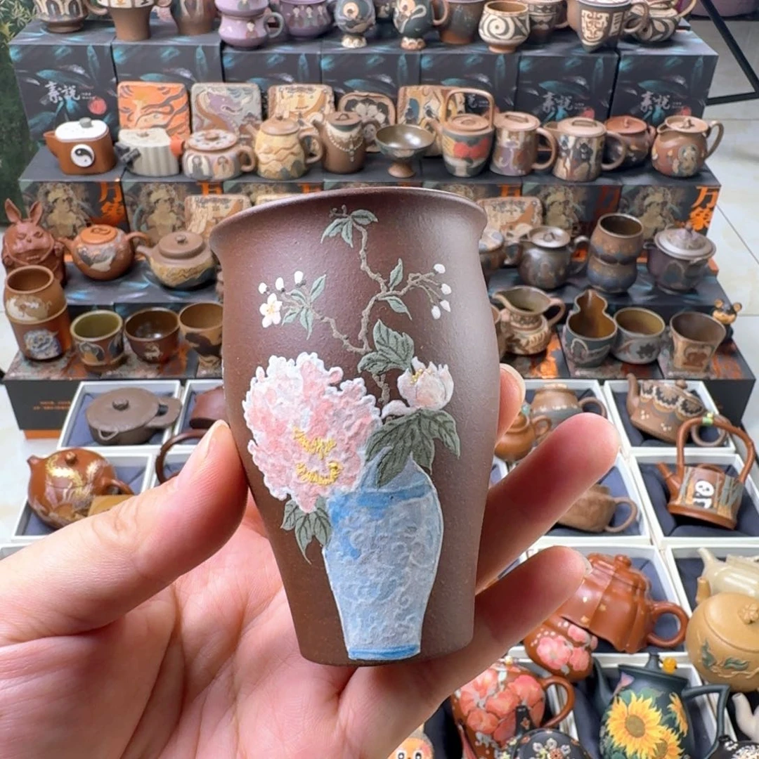 茶壶紫砂100cc原矿精工半手
