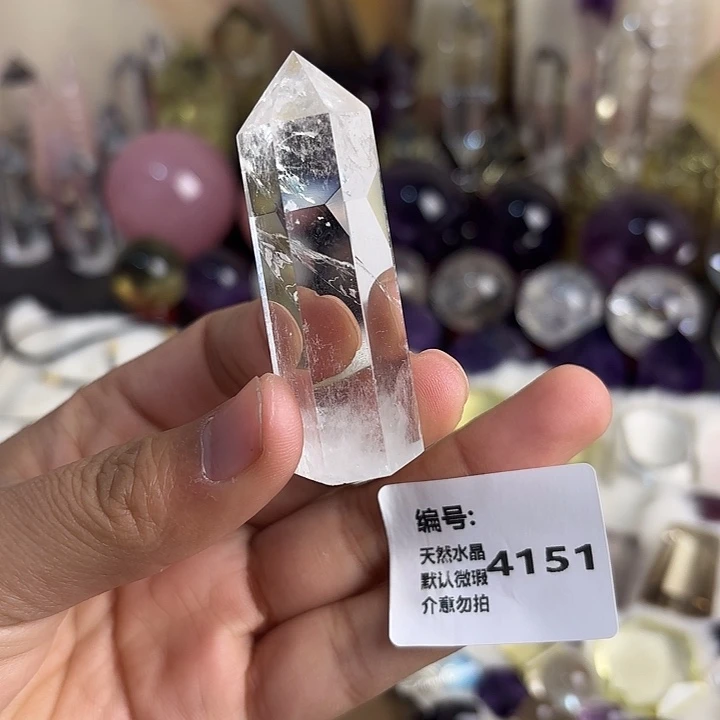 水晶颈饰未镶嵌柱