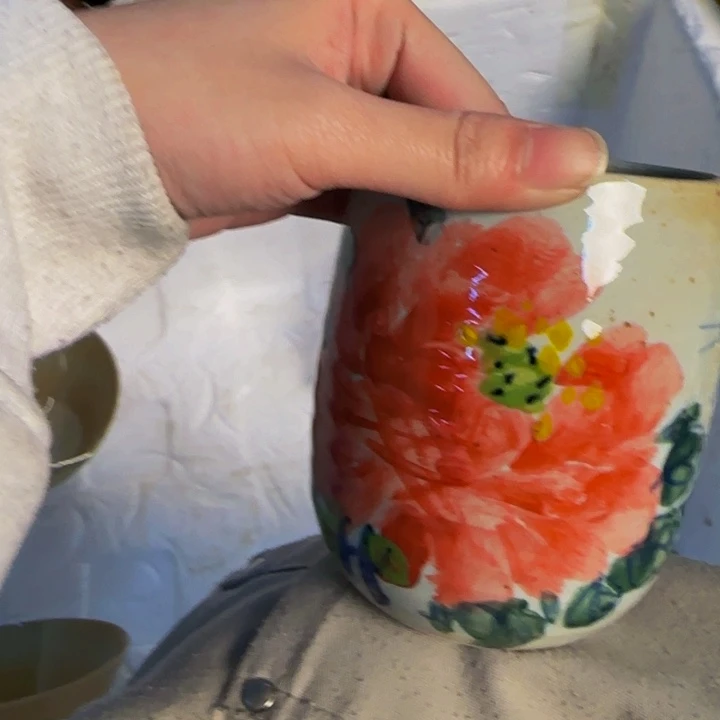 瓷片景德镇陶瓷手工手绘