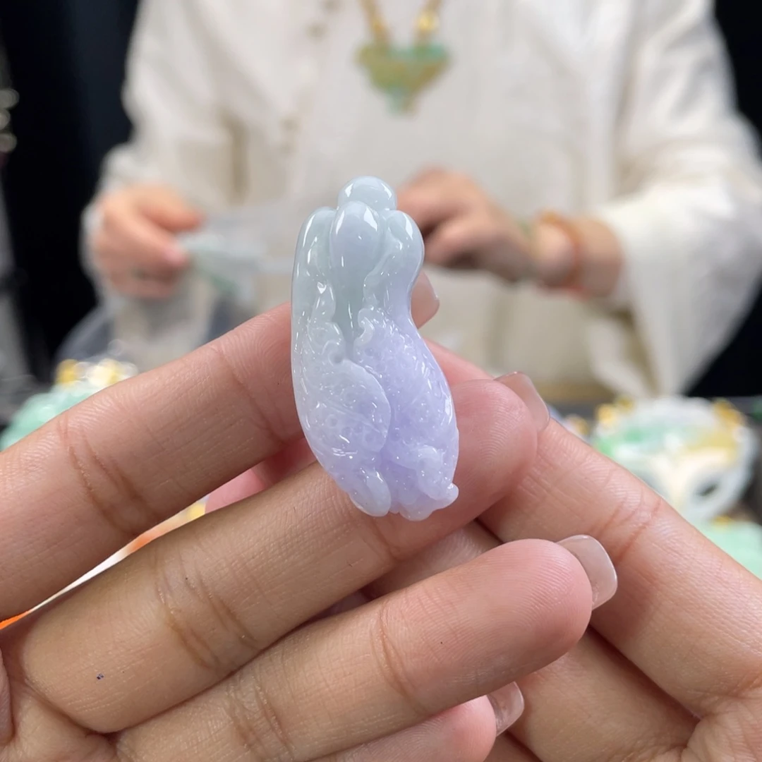 翡翠颈饰未镶嵌代编织