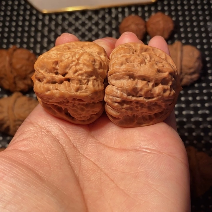 把件文玩核桃开背八蹬腿