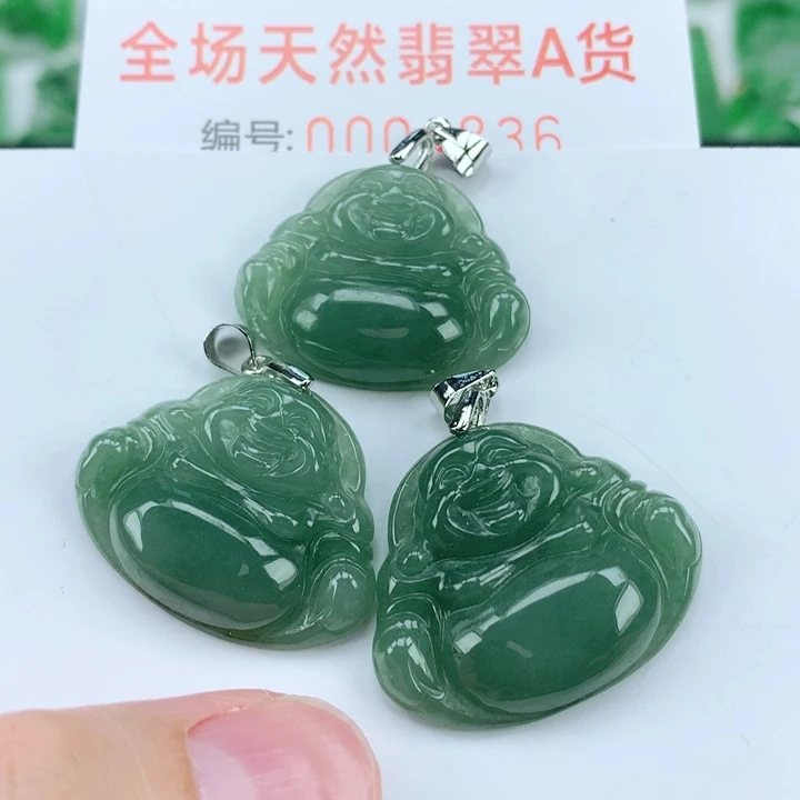 翡翠未镶嵌颈饰多样性发其1