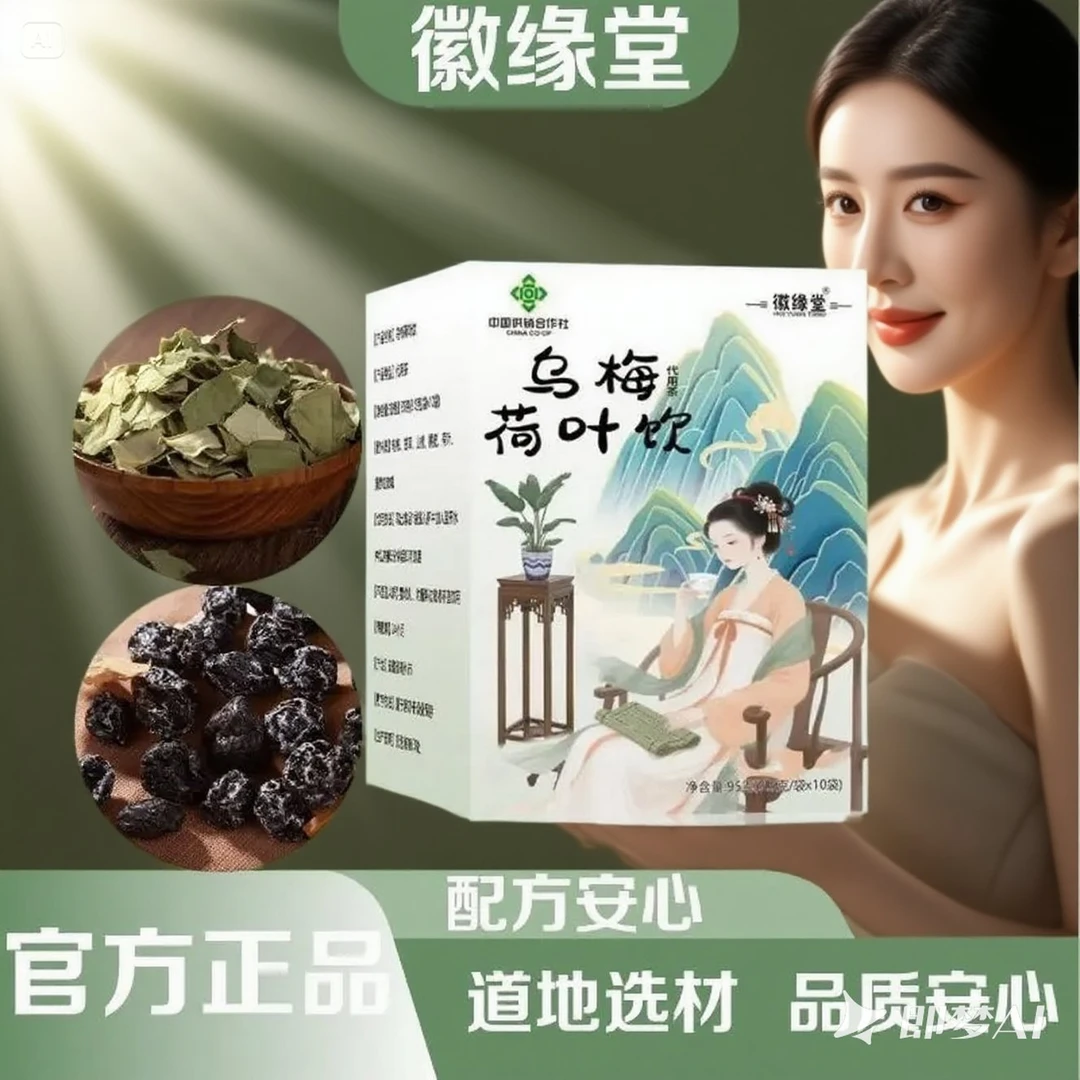 饮夏日冲泡适合居家办公室茶包山楂甘草陈皮优质茶饮饮品食材乌梅