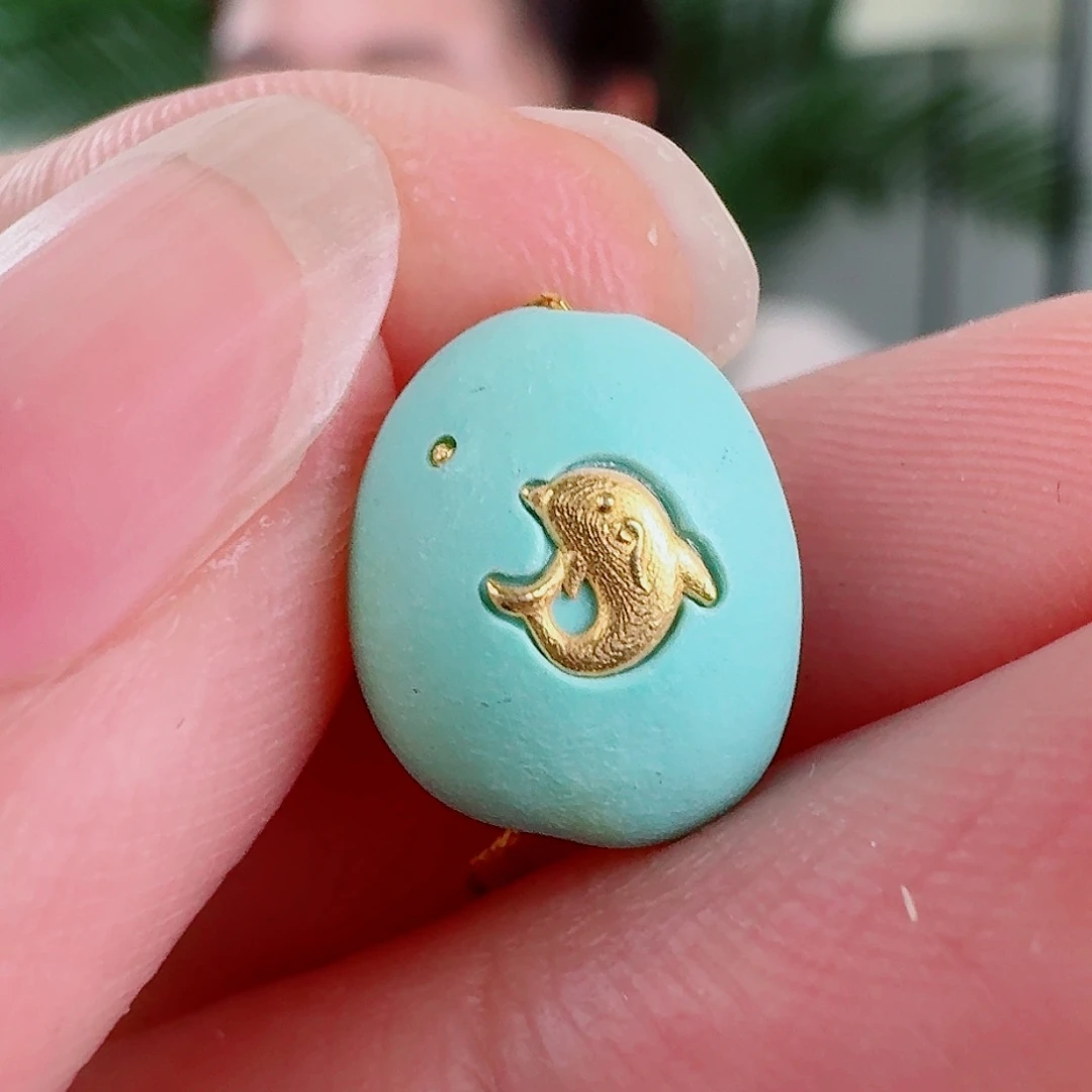 未镶嵌绿松石珠宝奇石