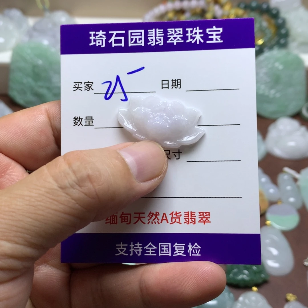 颈饰未镶嵌翡翠缅甸A货翡翠
