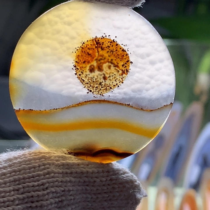 未镶嵌玛瑙/玉髓珠宝半成品169