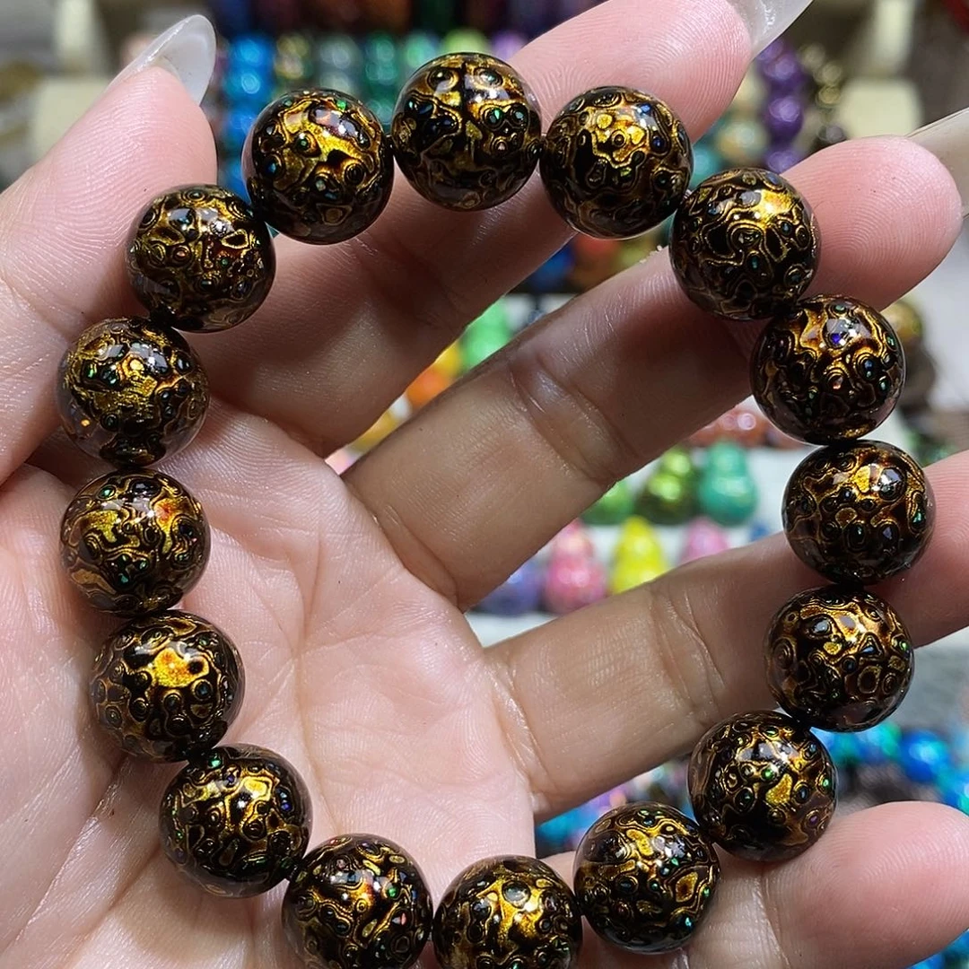 漆宸阁大漆珠1.2黑金