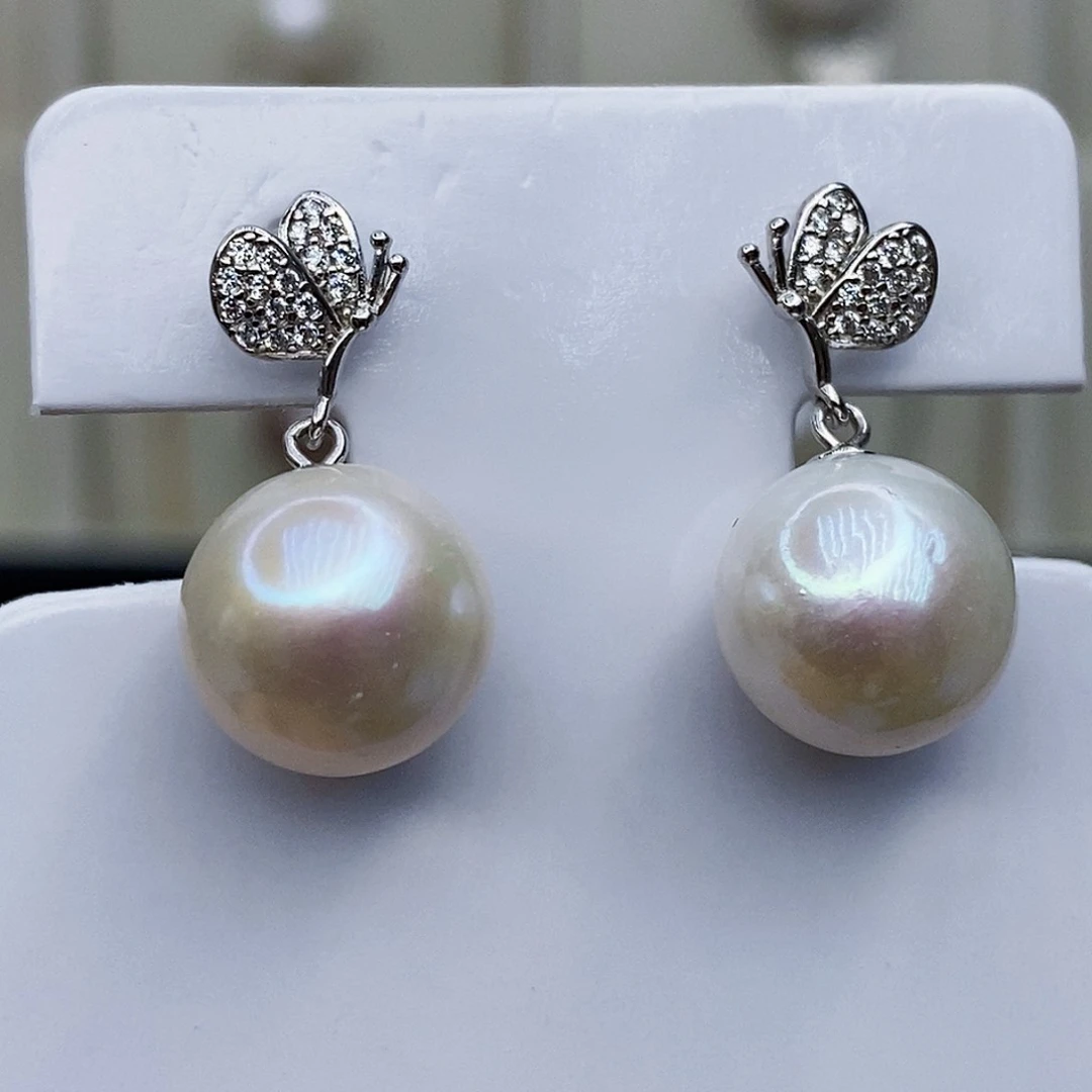 淡水珍珠颈饰银S925镶嵌