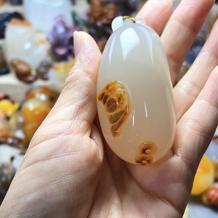 玛瑙/玉髓未镶嵌饰品