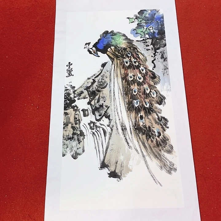 国画张圣敏先生纯手绘作品