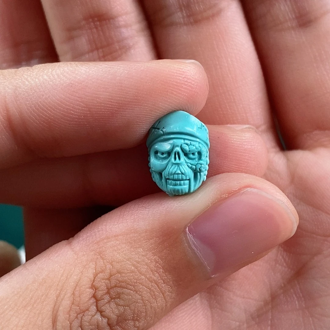 绿松石珠宝奇石未镶嵌