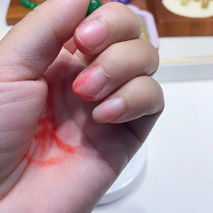 翡翠散珠冰阳绿卡10