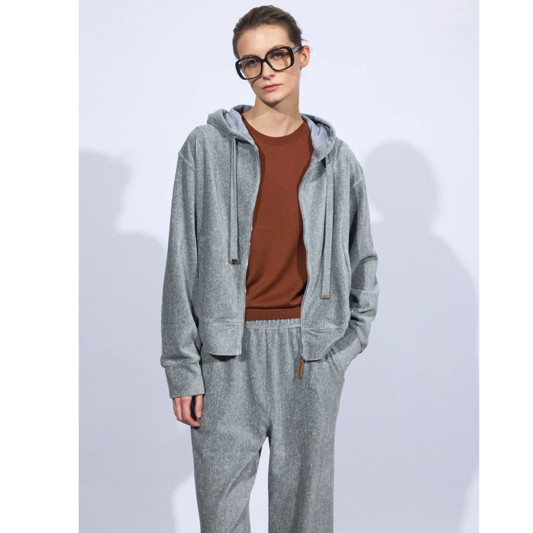 MNFK 灰色 卫衣套装 TZ0183