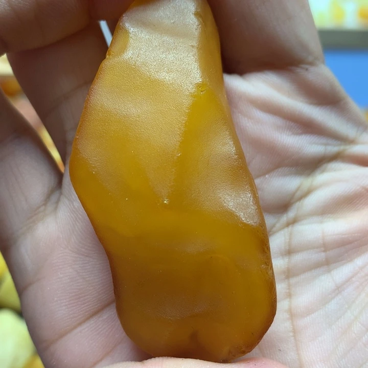 未镶嵌定制琥珀黎*二蜜蜡工坊原石定制