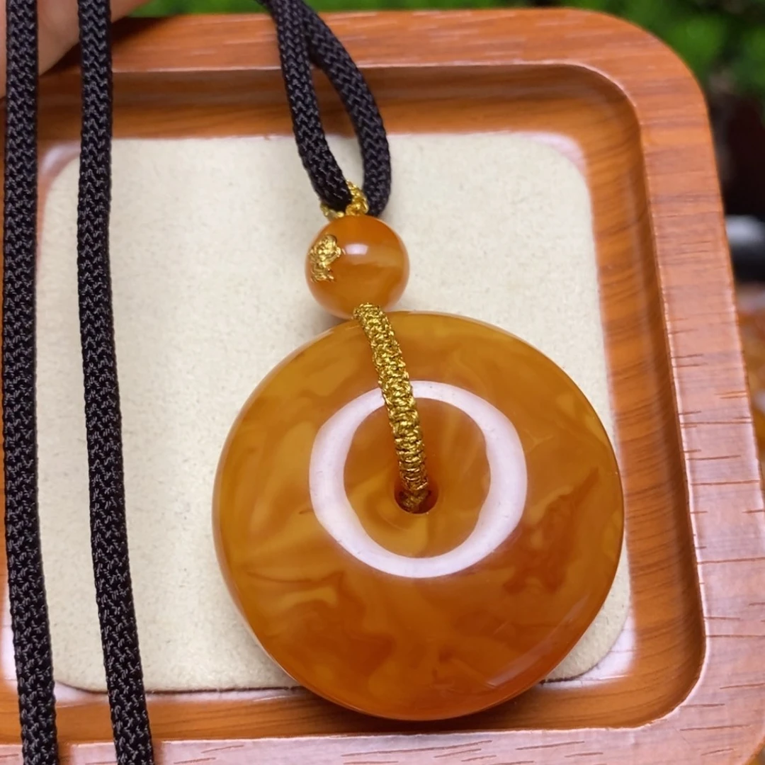 【闪购商品】蜜蜡颈饰未镶嵌项链