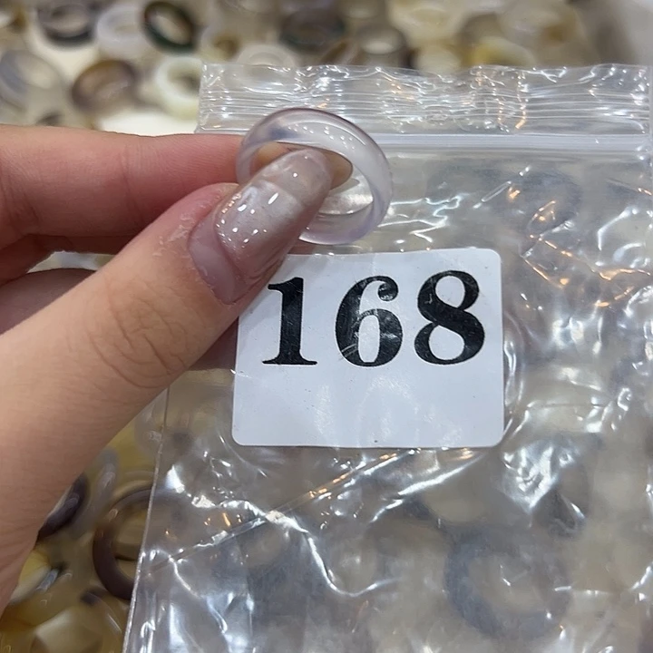 合金戒指玛瑙/玉髓168港18