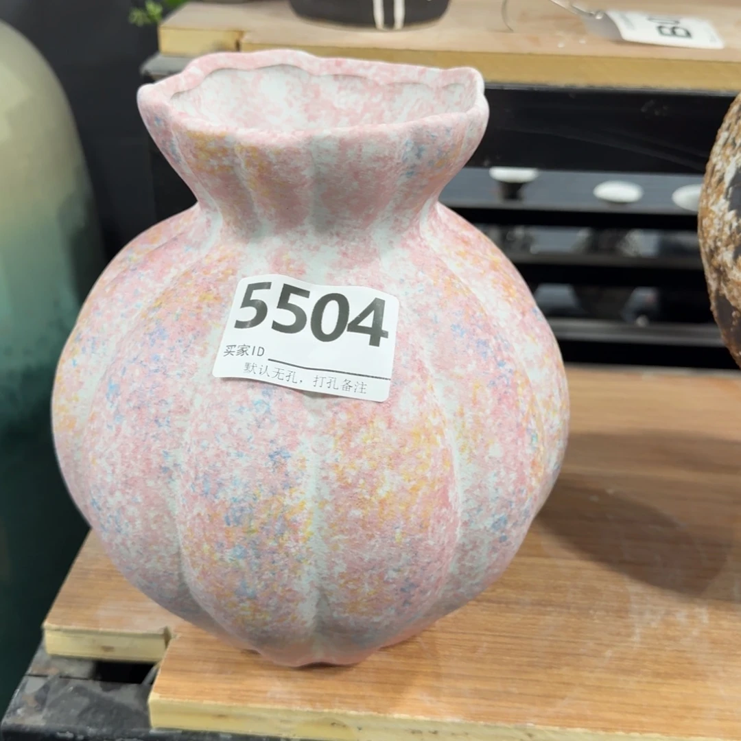 只***士景德镇高温花瓶景德镇高温花瓶编码5504高24口8默认无孔