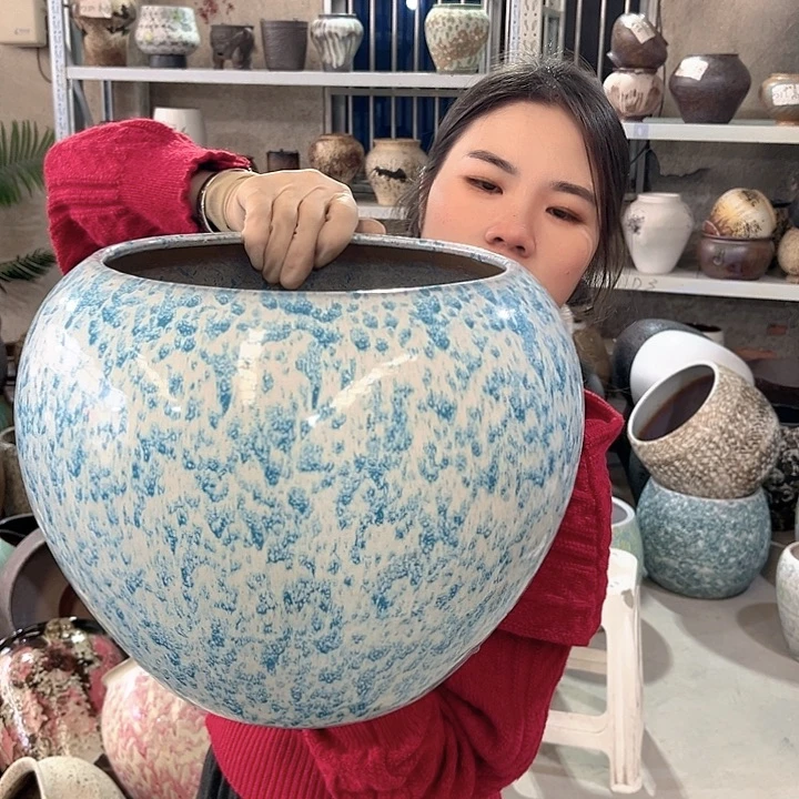 正品口24高27花盆……