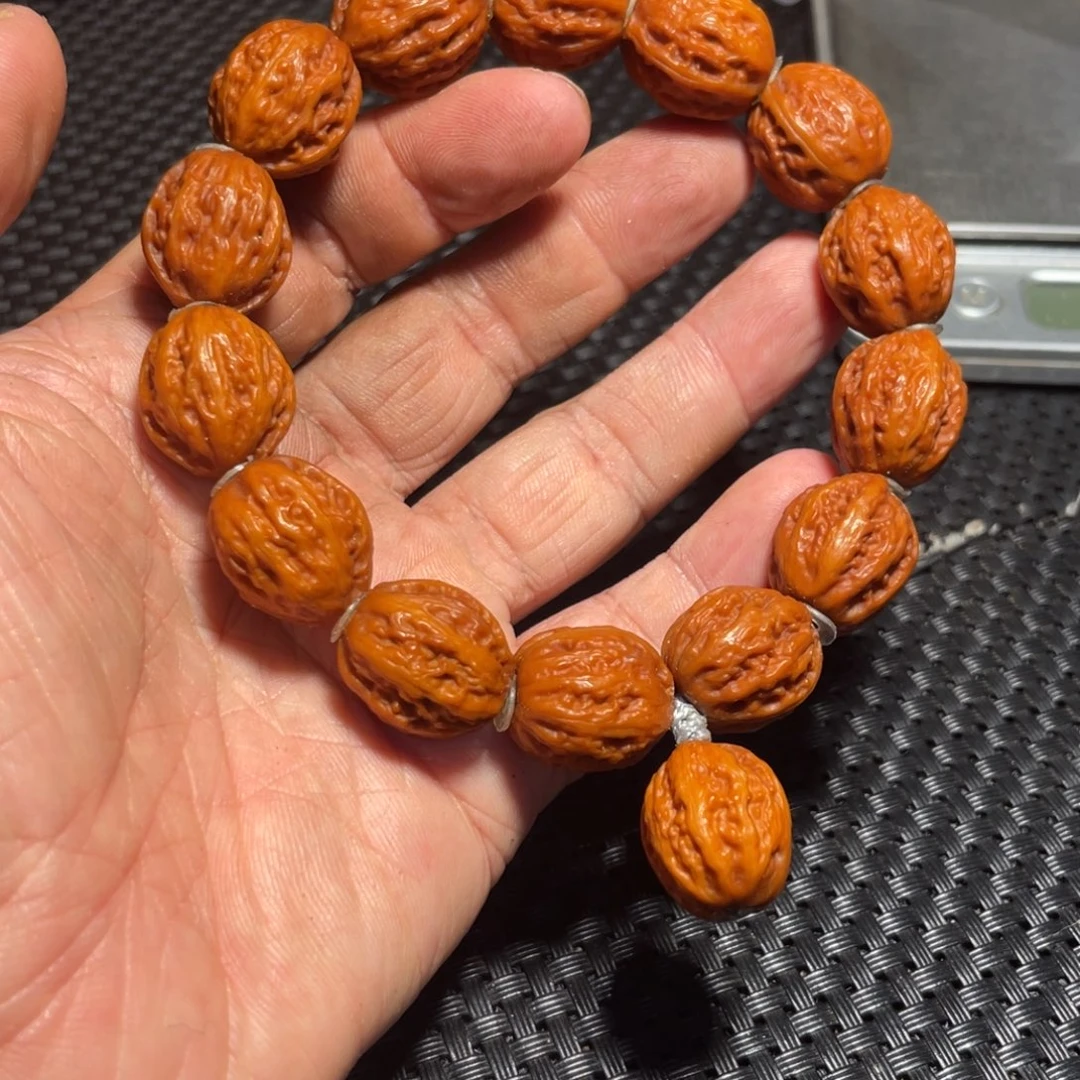 手串文玩核桃粗筋金蟾16