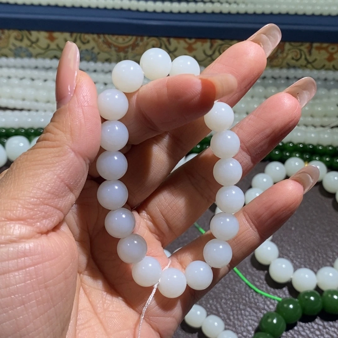 和田玉手链未镶嵌安*好