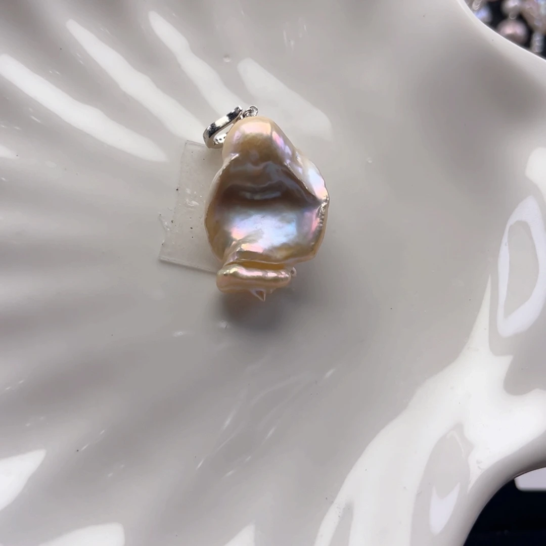 淡水珍珠吊坠未镶嵌【纯恬】