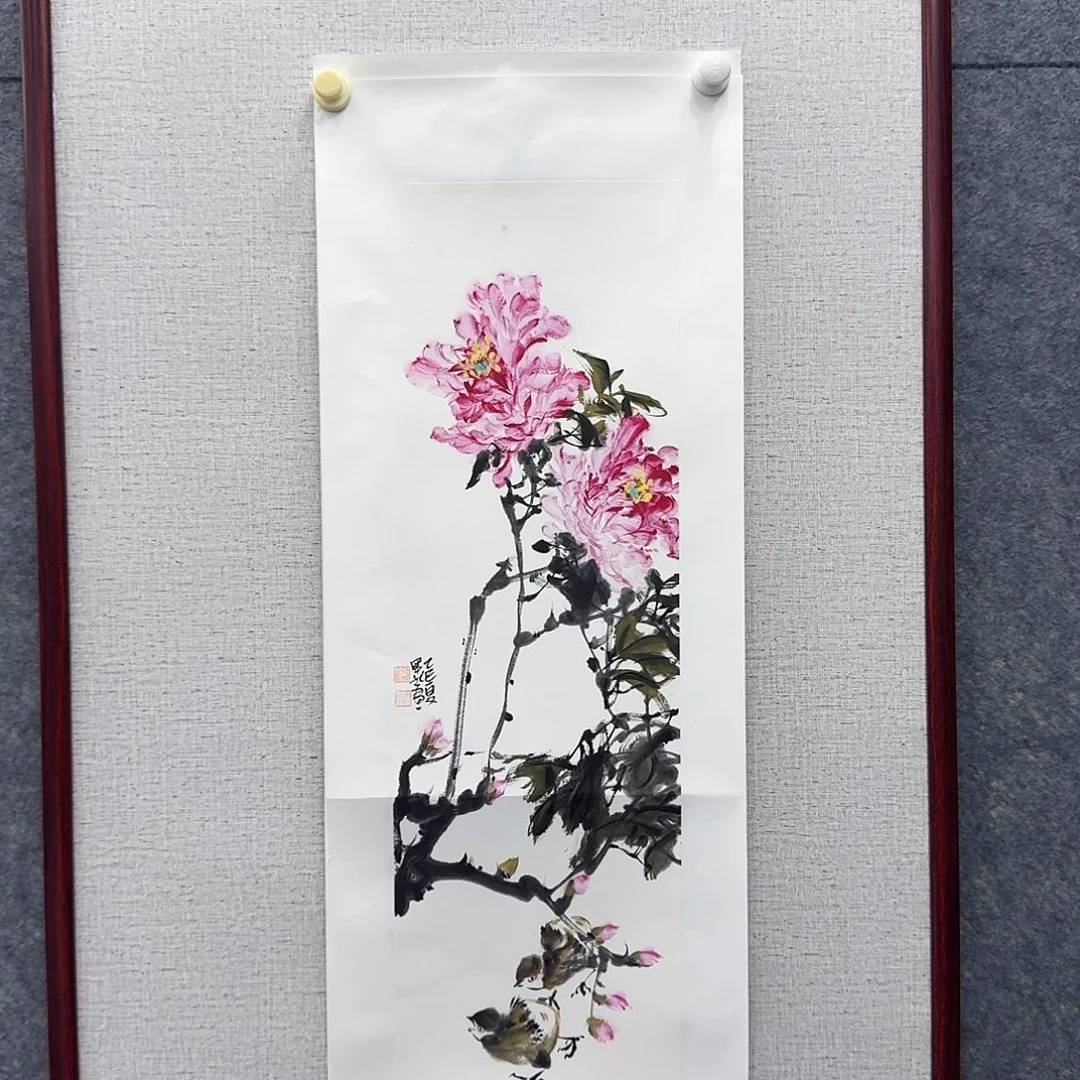 国画国画亲笔手绘