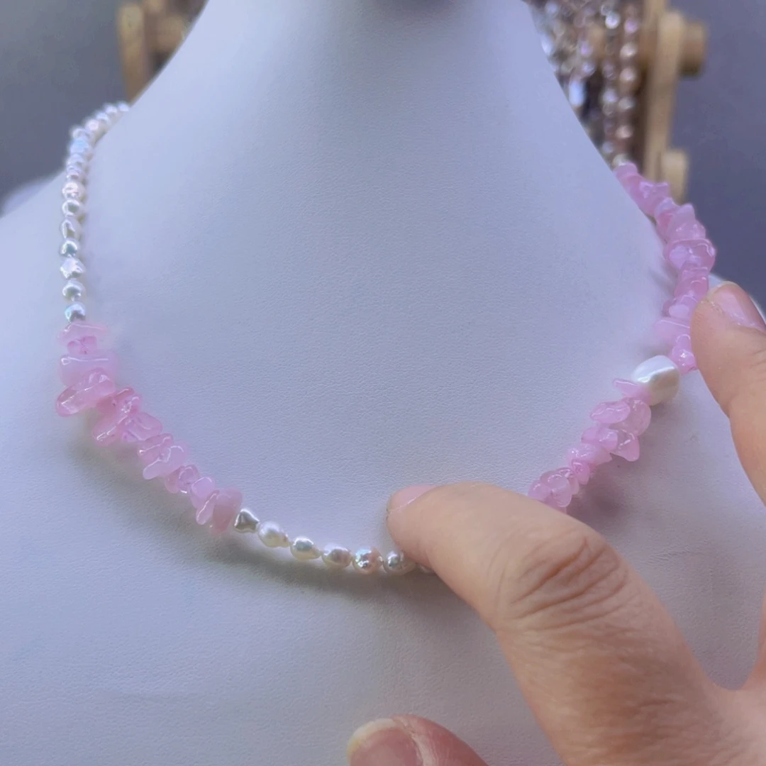 淡水珍珠手绳合金