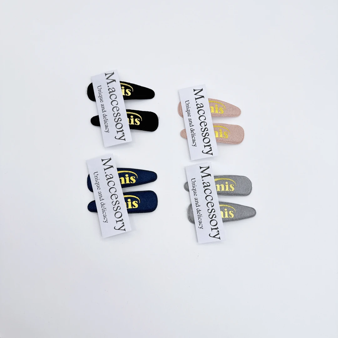 Mi33  布艺字母BB夹 Y52059M4-3