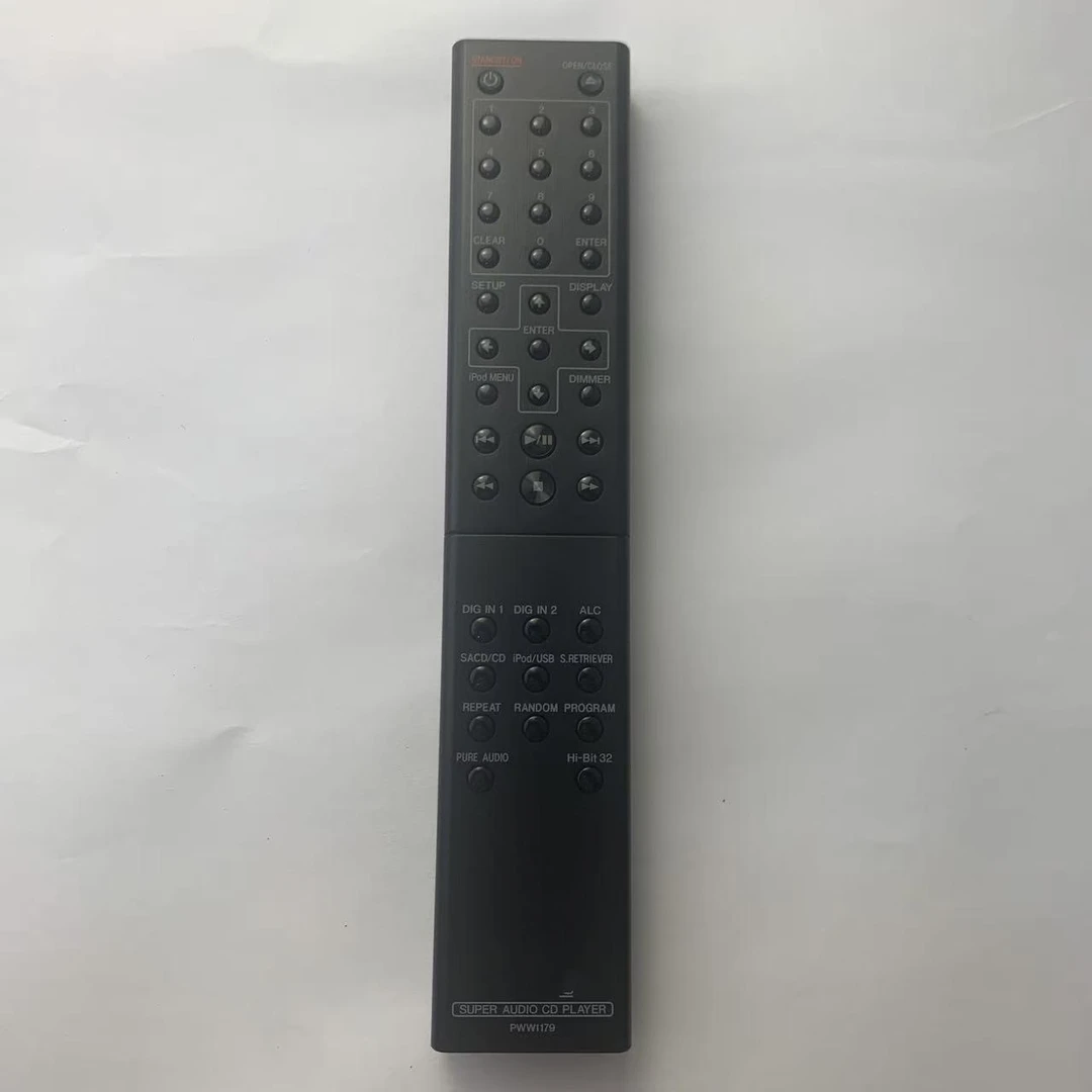 适用于PIONEER SUPER AUDIO CD PLAYER先锋高端cd机遥控器PWW1179