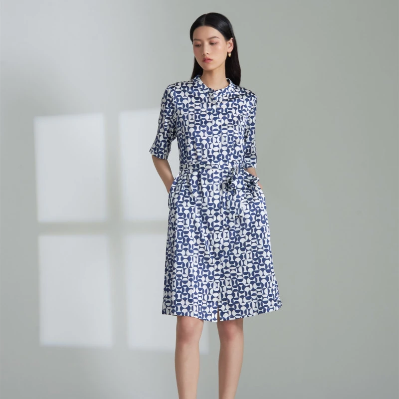 FVNLORUE范劳伦桑蚕丝连衣裙12326662