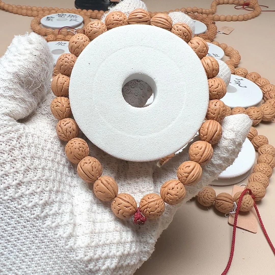 手串桃核1.0皮质硬