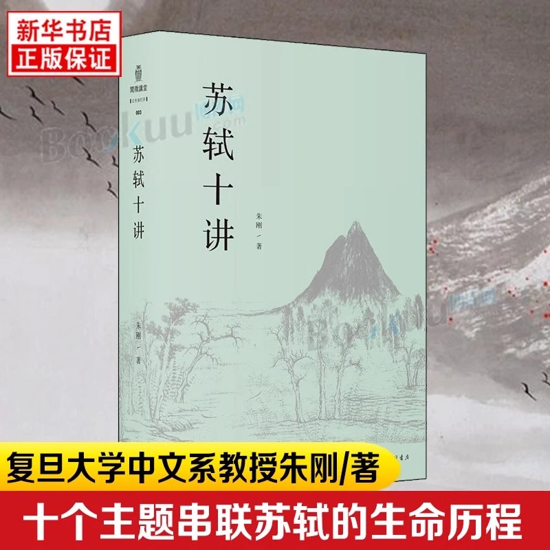 苏轼十讲 苏轼评传 复旦大学中文系教授朱刚精妙讲解苏轼的诗词
